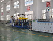HDPE / PP Double Wall Corrugated ท่อ Extrusion Line เอาท์พุทสูง