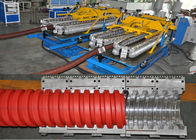 PE / PP Single Layer Spiral ท่อ Extrusion Line, SBG63-250 เครื่องทำเกลียวท่อ