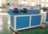 พลาสติก PVC Single Wall Corrugated Pipe Extrusion Line Machine 16-25 Mm
