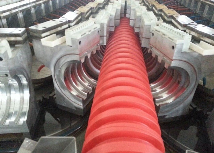 PE / PP Single (Multi) Layer Spiral ท่อทำเครื่อง Extrusion Line Dieф50 - 200mm