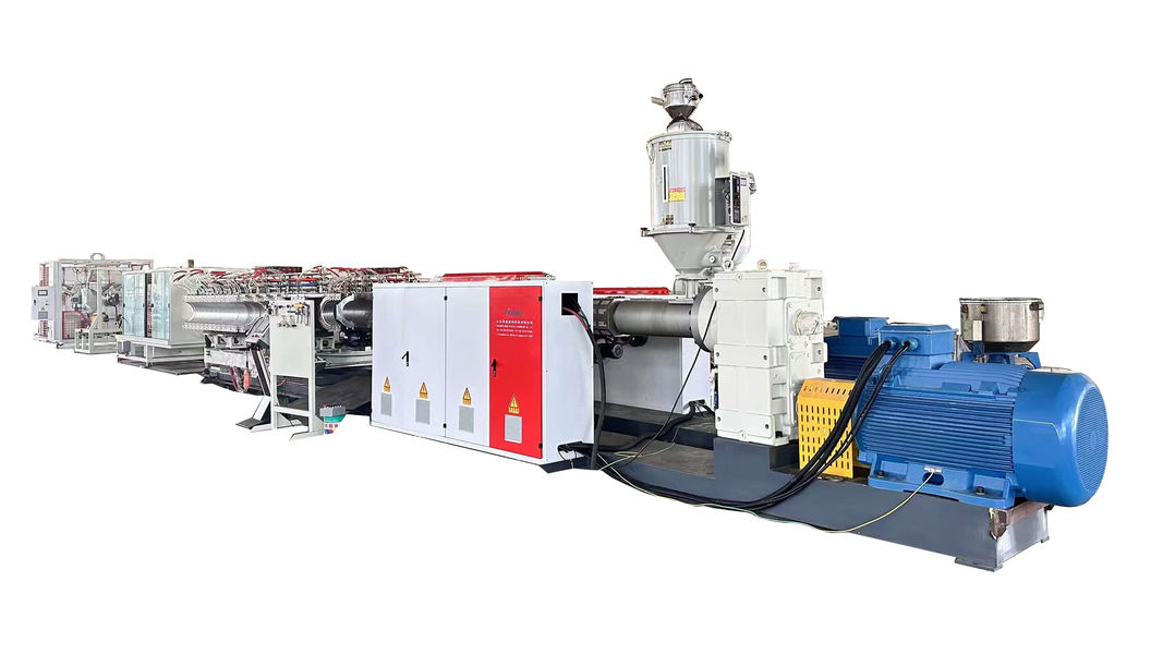 สายพานลูกฟูกแบบผนังเดี่ยว (Single Corrugated Pipe Extrusion Line)