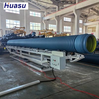 Double Wall Corrugated Pipe Extrusion Line for PVC PE MPP PA HDPE