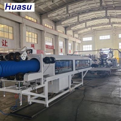 Double Wall Corrugated Pipe Extrusion Line for Smooth Production