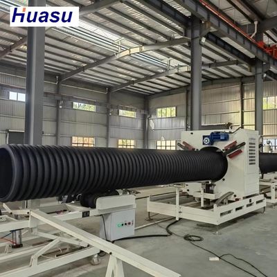 Plc Control Advanced Double Wall Corrugated Pipe Extrusion Line For Municipal Engineering