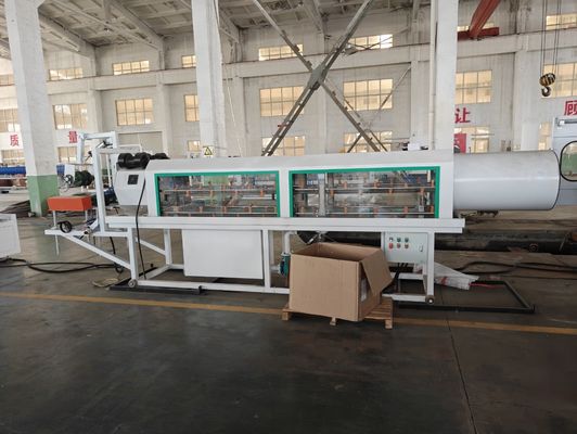 Single Double Wall Corrugated Pipe Making Machine Extrusion Line featuring 20CrMnTi Gear Material
