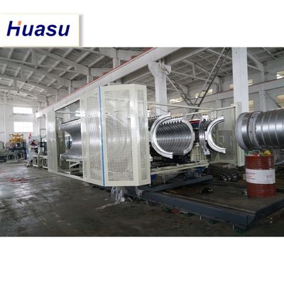 Double Wall Corrugated Pipe Extrusion Line with 32-1600mm Cutting Diameter, Siemens PLC Control, and High Productivity