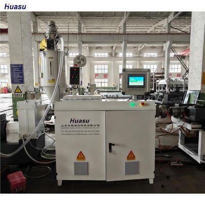 Single Wall Corrugated Pipe Extrusion Line with PLC Control, 37kw Motor Power, and Single-screw Design for Consistent Pipe Production