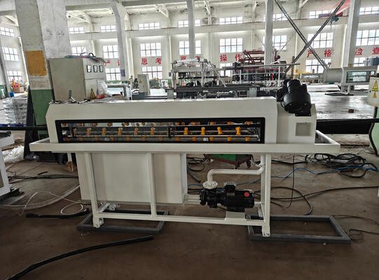 Full Automatic Single Wall Corrugated Pipe Extrusion Line with 40-80kg/h Output and Water Cooling System