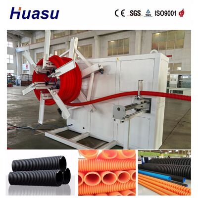 PLC Controlled Full Automatic Single Wall Corrugated Pipe Extrusion Line for 32-1600mm Pipe Diameter