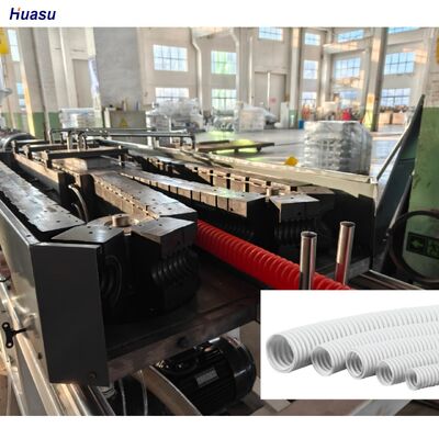Siemens Schneider Single Wall Corrugated Pipe Extrusion Line PLC Control Remote Control Durable Equipment