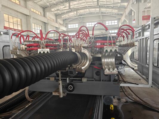Single Wall Corrugated Pipe Machine Corrugator PVC PE MPP PA HDPE PP Single Wall Corrugated Pipe Extrusion Line Production Solution