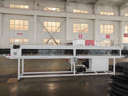 Customized Double Wall Corrugated Pipe Extrusion Line Max Pipe Diameter 1600mm Full Intermeshing Engagement System for Durable Pipe Production