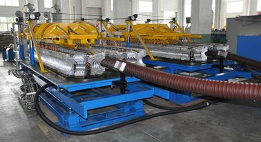 PVC Steel Wire Reinforced Pipe Extrusion Line With 1 Year Warranty