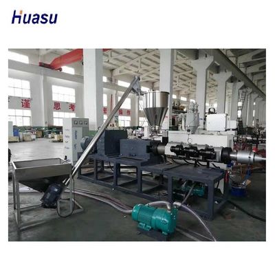 OD 500mm 750kg / H 110kw UPVC DWC ท่อ Extrusion Line