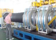 Helical Gear 600kg / H 800mm HDPE DWC Pipe Machine
