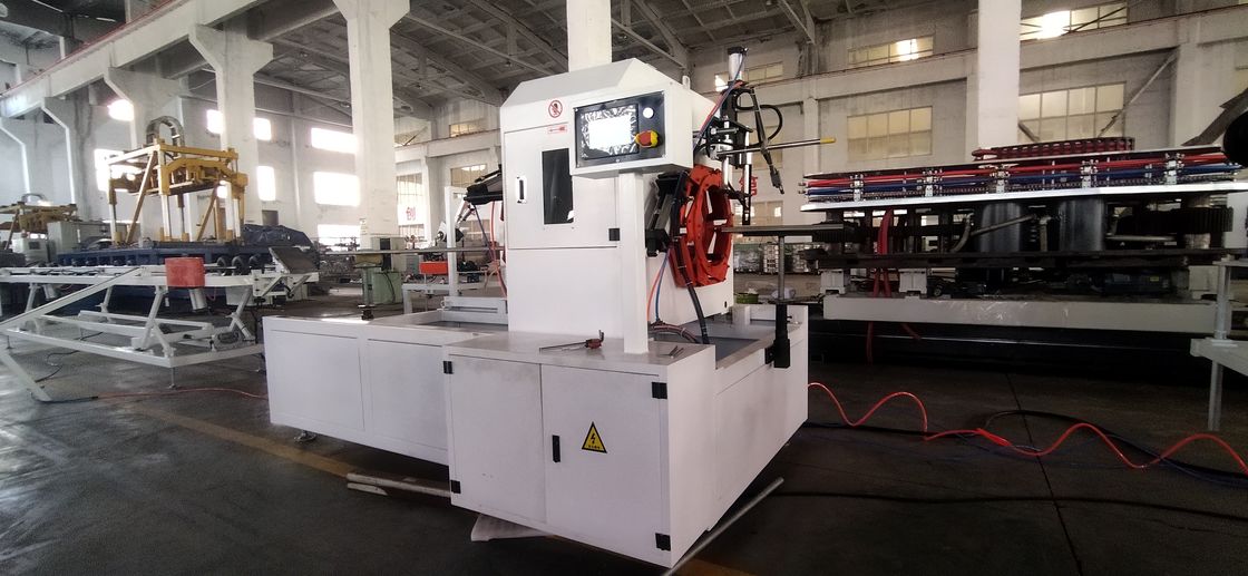 สายการผลิตการอัดรีดท่อลูกฟูกสองชั้นระบายความร้อนด้วยน้ำหรืออากาศ พร้อมชิ้นส่วนไฟฟ้าหลักของ Siemens และความแข็งของกระบอกสูบ HV>940