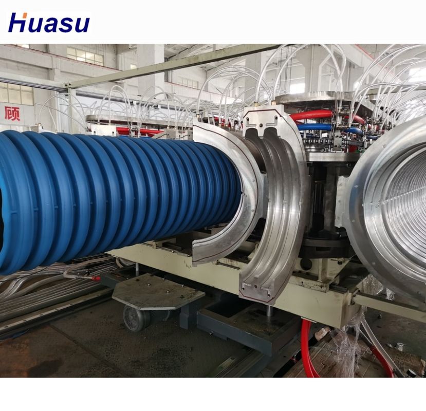 20CrMnTi Gear Vacuum Forming Corrugated Pipe Extrusion Line สําหรับการใช้งานที่หลากหลาย