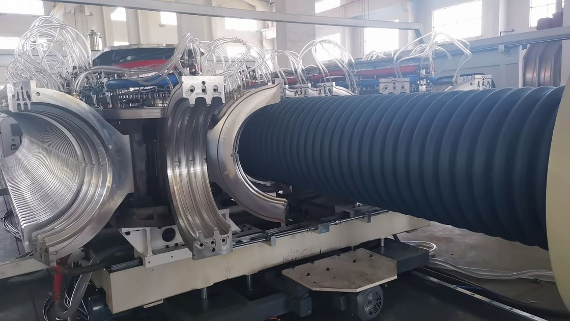 20CrMnTi Gear Vacuum Forming Corrugated Pipe Extrusion Line สําหรับการใช้งานที่หลากหลาย