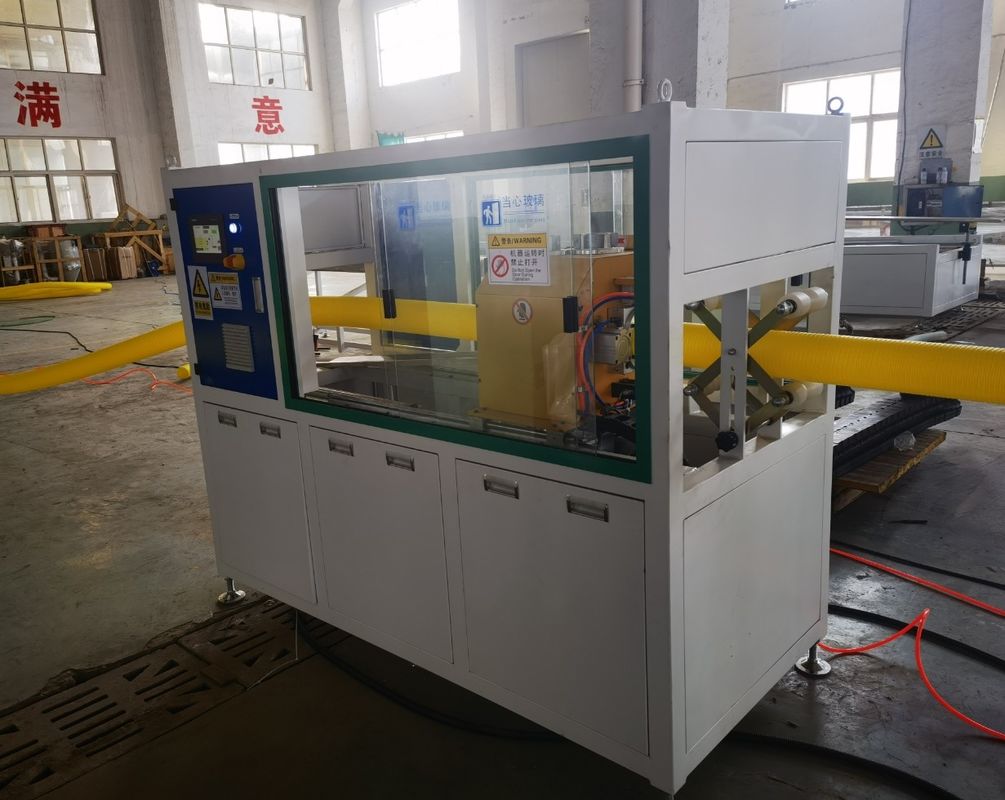 PP PE HDPE LDPE ผนังเดียว เครื่องผลิตท่อ corrugated