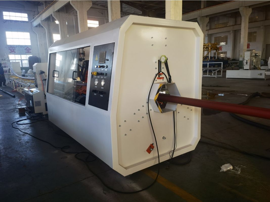 PLC ปกครองผนังแข็ง Hdpe ท่อสาย extrusion สําหรับการแก้ไขหลากหลายและ customizable