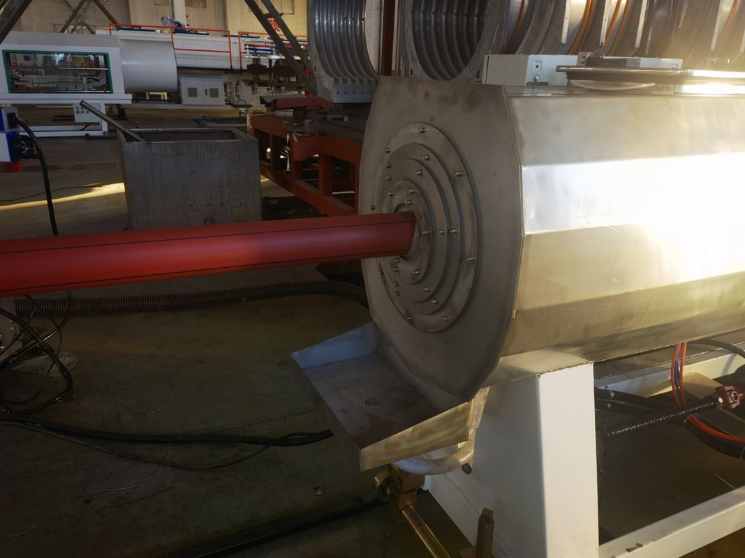 PLC ปกครองผนังแข็ง Hdpe ท่อสาย extrusion สําหรับการแก้ไขหลากหลายและ customizable