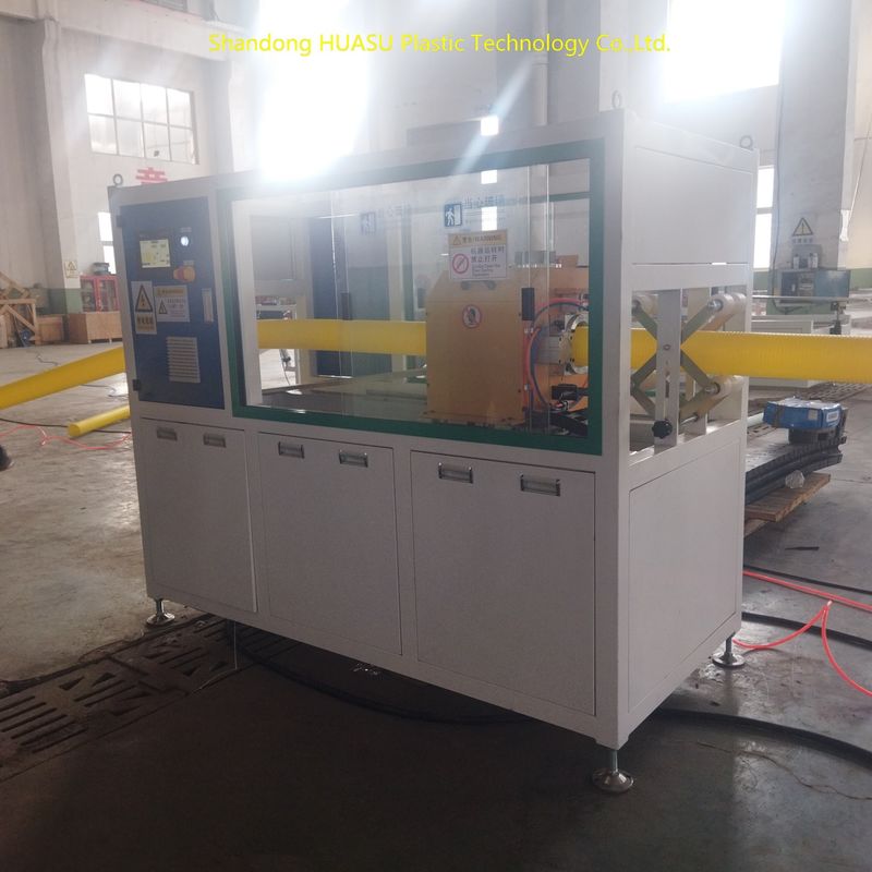 เครื่องทำท่อลูกฟูกแบบมืออาชีพ พร้อมระบบไฟฟ้า Siemens/ABB, ความเร็วสาย 2-20 เมตร/นาที, และกำลังไฟที่ปรับแต่งได้