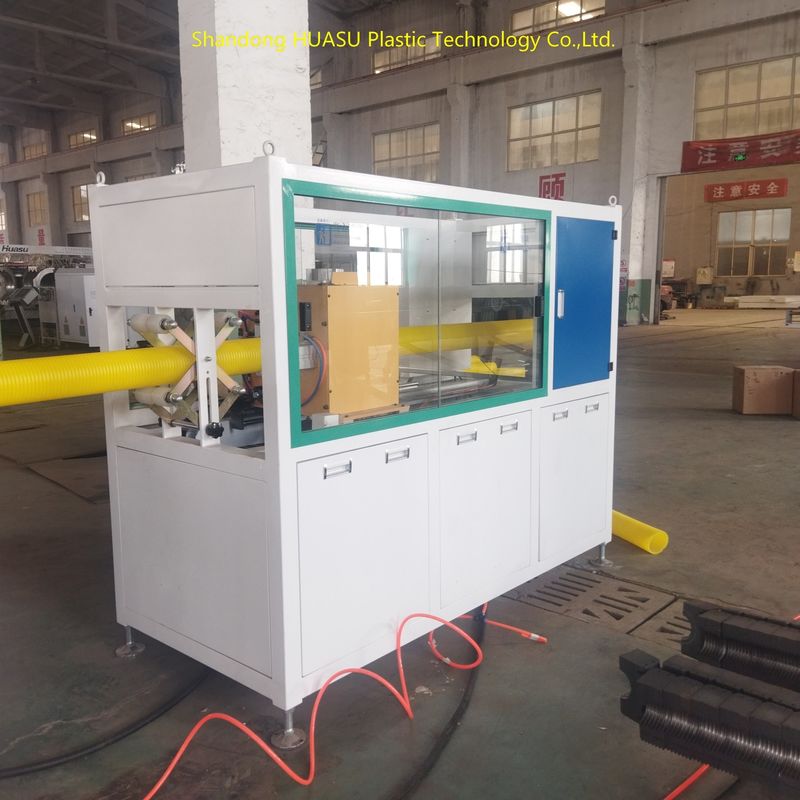 สายการอัดรีดท่อพลาสติกกำลังไฟรวมแบบปรับแต่งได้อัตโนมัติ พร้อมส่วนประกอบไฟฟ้า Siemens/ABB และการระบายความร้อนด้วยน้ำแรงดันสูง