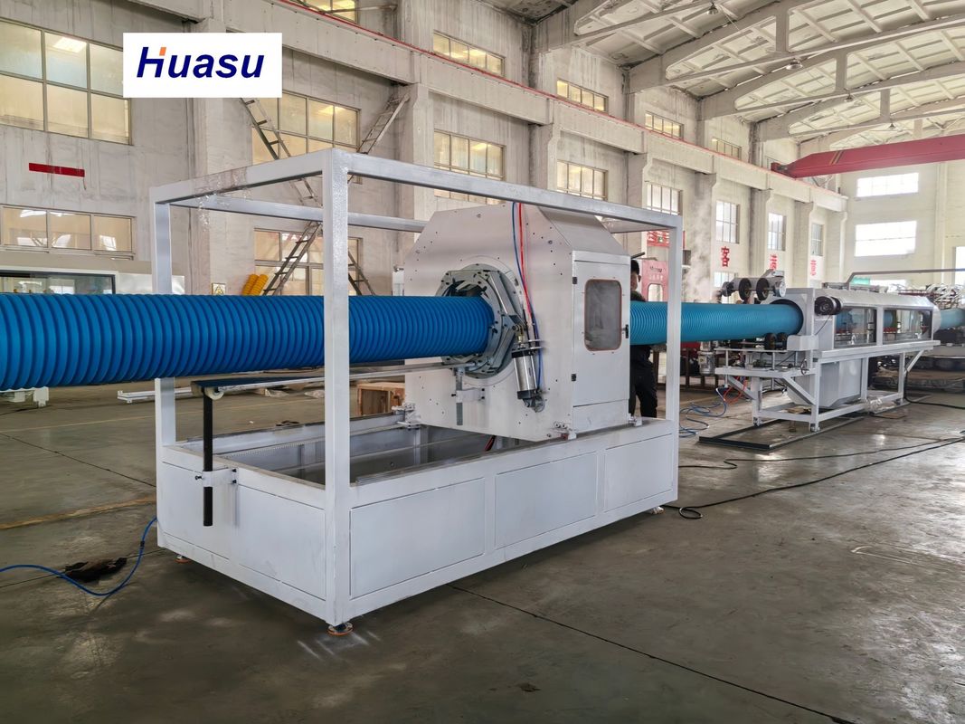 เครื่องทําท่อท่อท่อ PVC แบบกระบวนกระบวน มีกว้างท่อ 32-1600 มม