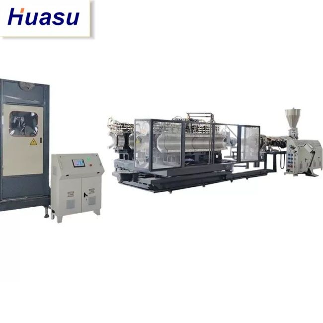 สายดัดท่อ DWC ขนาด 32-1600mm กว้างท่อ 60-2000kg/h ความจุและเทคโนโลยี Siemens PLC