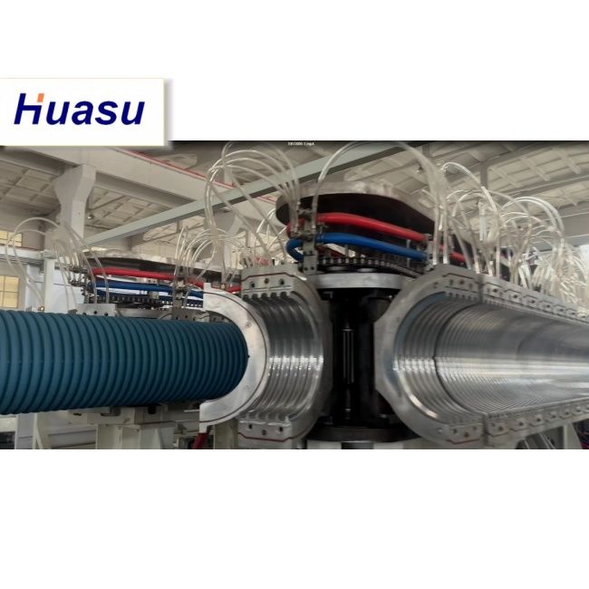 สายดัดท่อ DWC ขนาด 32-1600mm กว้างท่อ 60-2000kg/h ความจุและเทคโนโลยี Siemens PLC