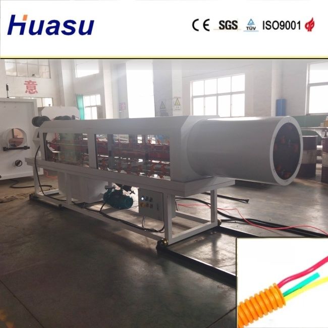 สายดัดท่อ DWC พร้อมเครื่องดัดท่อกระโปรงทรงโคลนแบบ Twin-screw สําหรับเส้นกว้างท่อ 32-1600mm และความจุ 60-2000kg/h