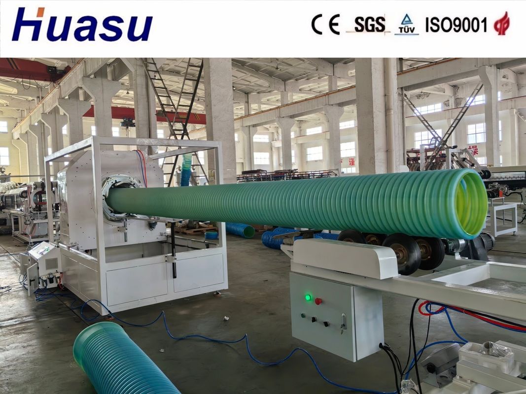 สายดัดท่อ PVC ฝาสองแบบกระบอก 500-2000Kg/h ความสามารถ