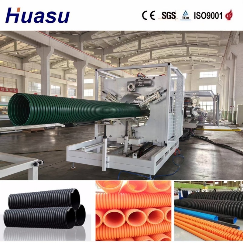 Customized Power Supply Plastic Pipe Extrusion Line for 32-1600mm PVC PE MPP PA HDPE Pipes with 38CrMoAlA Extruder Material