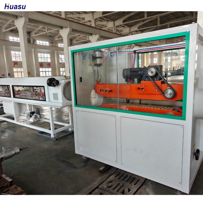 สายการผลิตท่อลูกฟูกผนังเดี่ยวอัตโนมัติ พร้อมวัสดุกระบอกสูบ 38CrMoAlA และระบบการมีส่วนร่วมแบบเต็มรูปแบบ