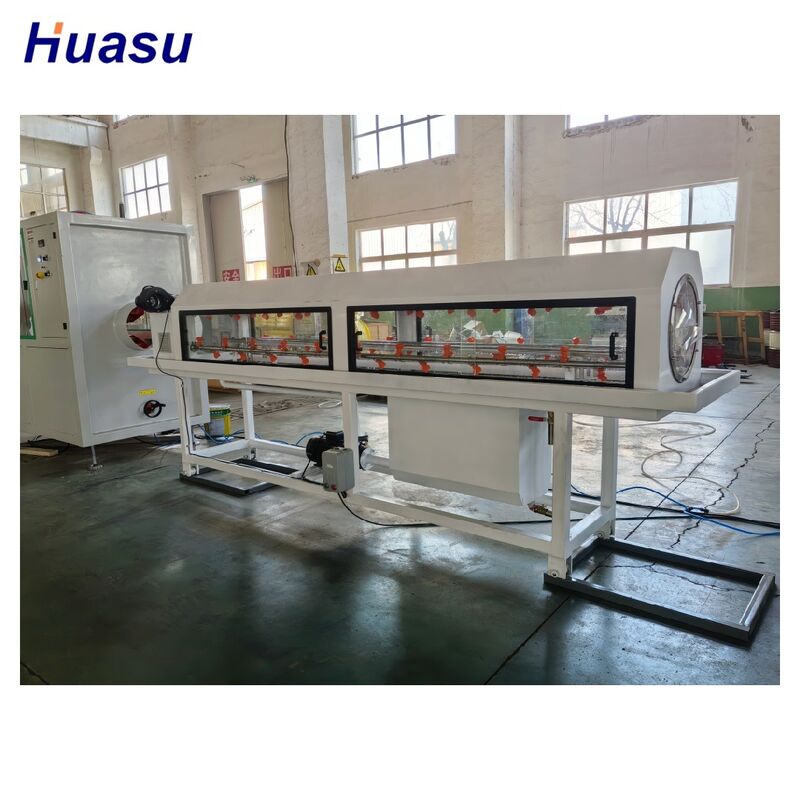 63-1600mm Pipe ID HDPE Pipe Extrusion Line เครื่องผลิตท่อระบายน้ําแบบครบถ้วนแบบอัตโนมัติ