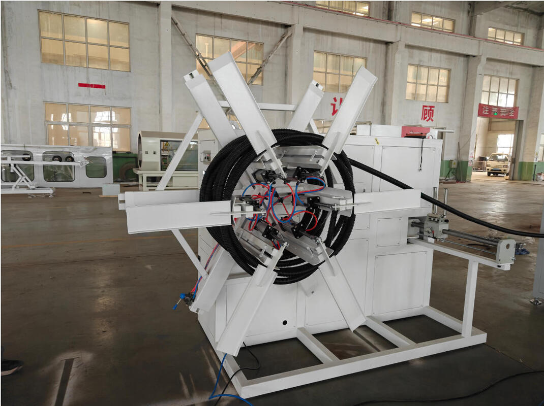 สายดึงท่อแบบกระบอกเดียวที่มีการควบคุม PLC, พลังงานมอเตอร์ 37kw และการออกแบบสกรูเดียวสําหรับการผลิตท่อที่สม่ําเสมอ