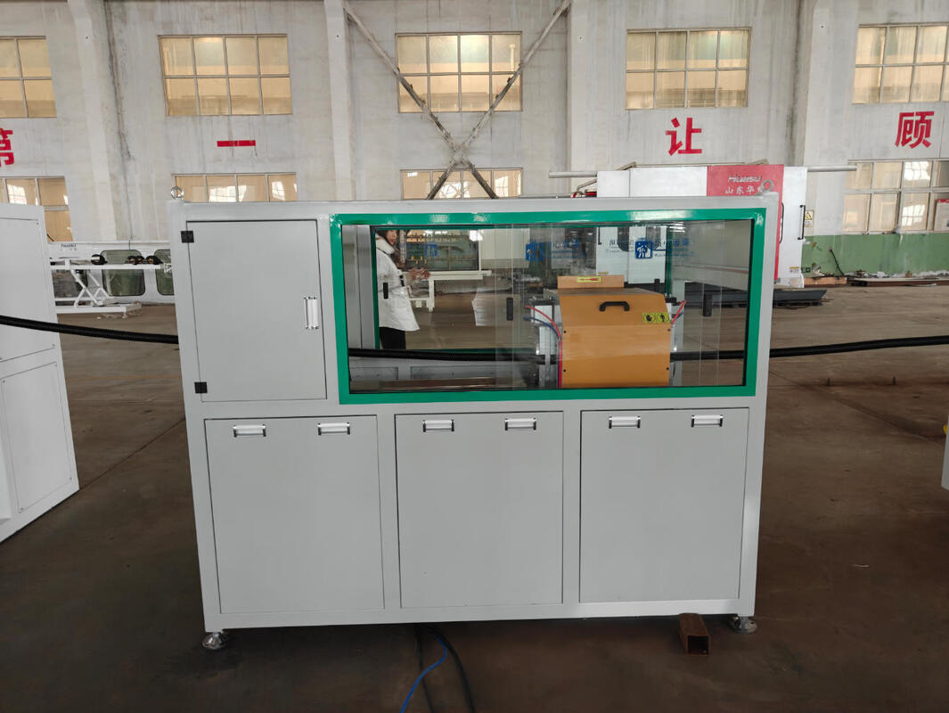 สายการผลิตท่อลูกฟูกผนังเดี่ยวอัตโนมัติเต็มรูปแบบ พร้อมกำลังผลิต 40-80 กก./ชม. และระบบระบายความร้อนด้วยน้ำ