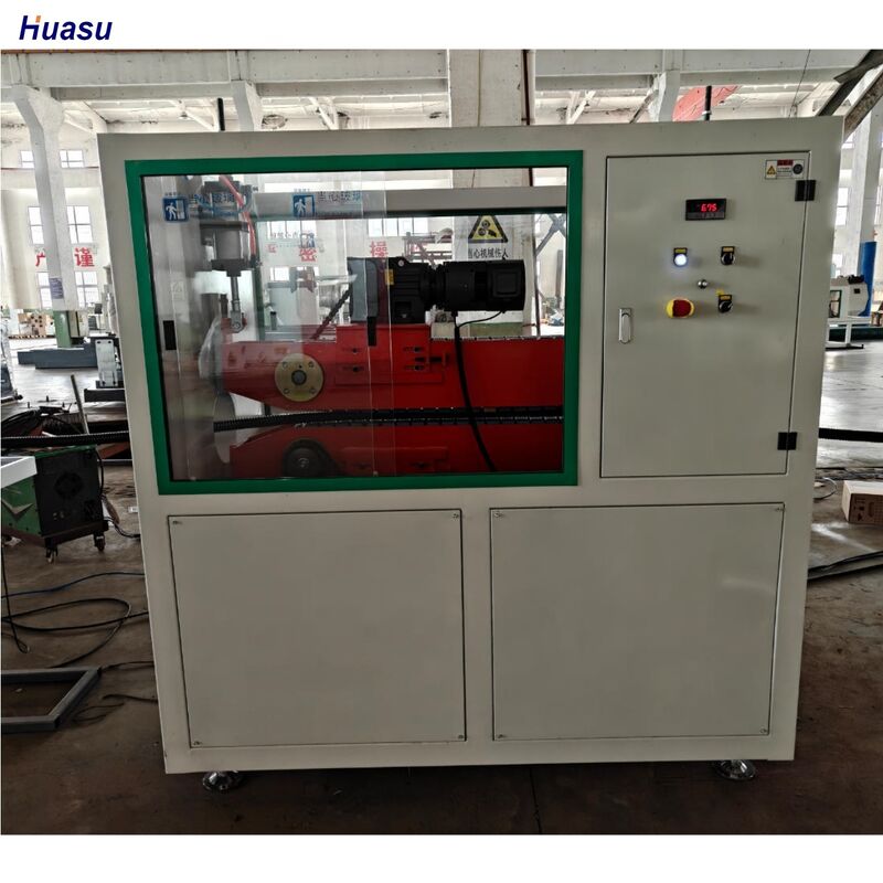 สายการผลิตอัดรีดท่อลูกฟูกผนังเดี่ยวอัตโนมัติพร้อมวัสดุบาร์เรล 38CrMoAlA สำหรับช่วงเส้นผ่านศูนย์กลางท่อ 16 มม. - 1600 มม.