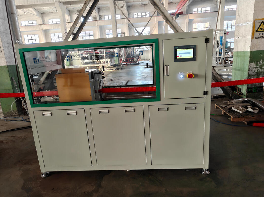 สายการผลิตท่อลูกฟูกสองชั้นพร้อมชิ้นส่วนไฟฟ้าหลักของ Siemens และแม่พิมพ์อลูมิเนียมอัลลอยด์สำหรับการผลิตท่อ DWC