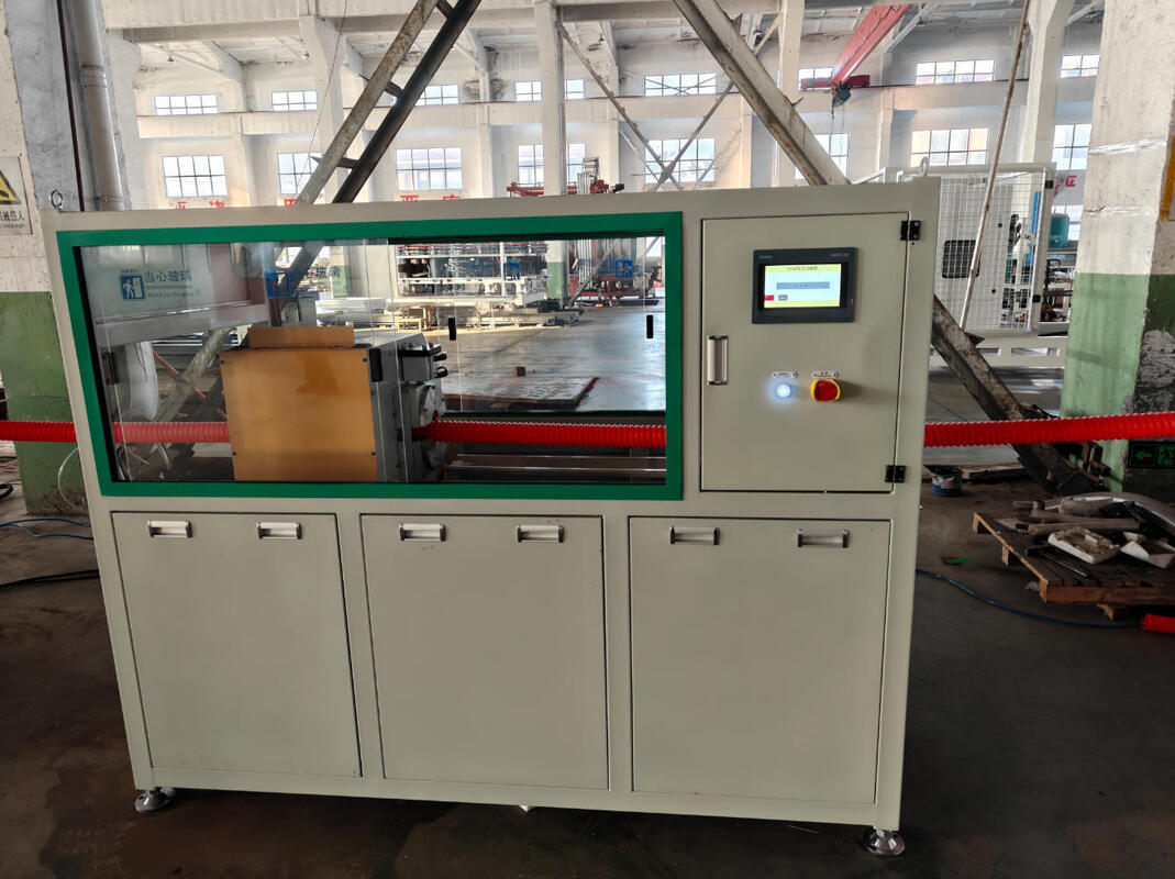 เครื่องบดท่อกระบวนสองผนัง พร้อม HV740 บาร์เรลสกรู Siemens Frequency Controller และวัสดุ Gear 20CrMnTi