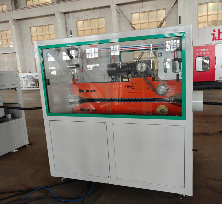 สายการผลิตท่อลูกฟูกสองชั้นพร้อมชิ้นส่วนไฟฟ้าหลักของ Siemens, วัสดุเกียร์ 20CrMnTi และสกรูบาร์เรล HV>740