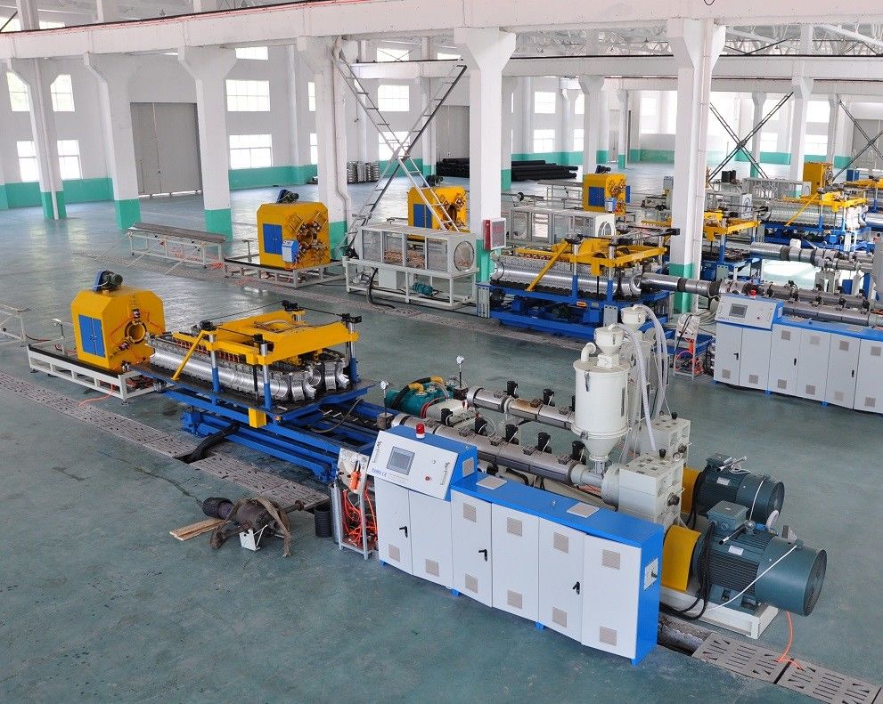 SBG300 เครื่องผลิตท่อลูกฟูกแบบ Double Wall Corrugated Pipe Making Machine