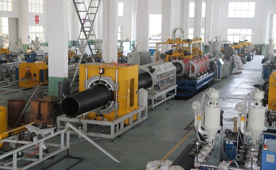 SBG800 Double Corrugated Pipe Extrusion Line, เครื่องจักรผลิตท่อพลาสติก