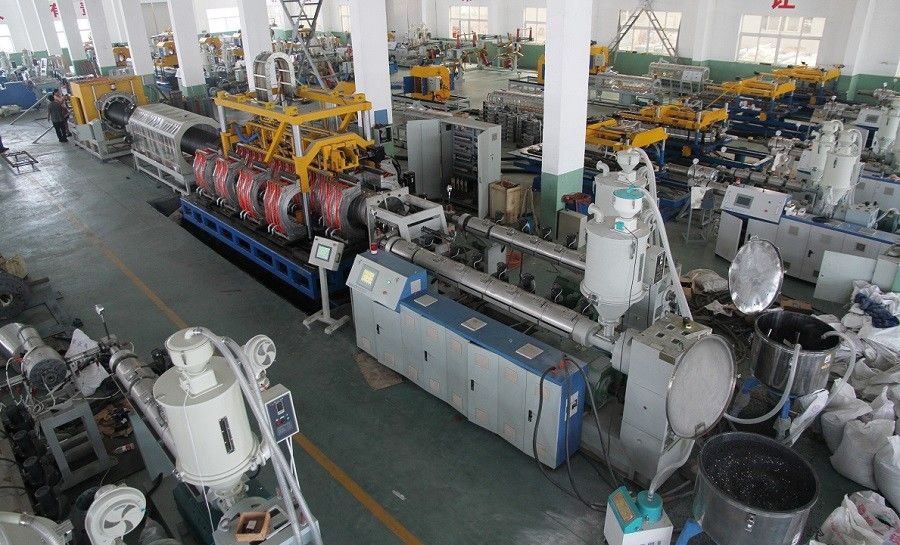 PE Double-Wall Corrugated Pipe Extrusion Line / PP PVC Corrugated Pipe Extrusion Line