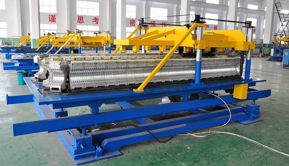 Qingdao คู่กำแพงลูกฟูก Extruder ท่อ Double Wall Corrugated ท่อ Extruder