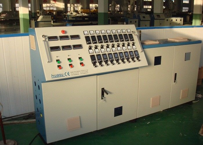 สายการผลิต PE / PP Spiral Pipe Extrusion Line ที่มีประสิทธิภาพสูง SQ63-250 Spiral Welded Pipe Machine