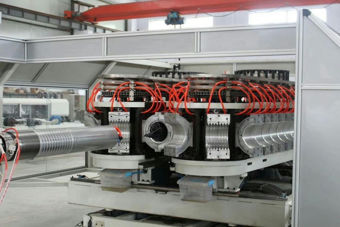 QingDao ความเร็วสูง DWC ท่อ Extrusion Line / ท่อเส้นใหญ่ Corrugated เส้นผ่าศูนย์กลาง