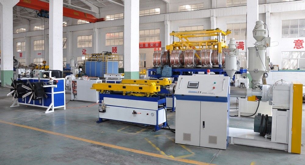 SBG12-63 Single Single Corrugated Pipe Extrusion Line, เครื่องจักร Corrugated Pipe Extrusion เครื่องจักรกล