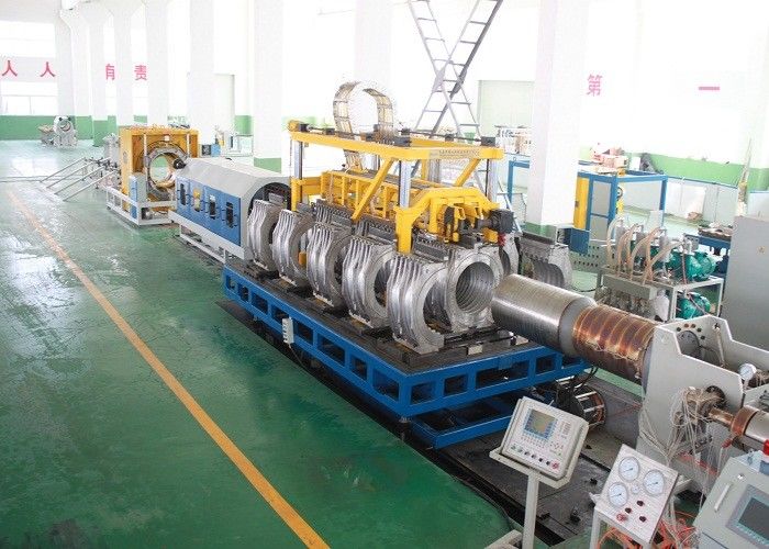 HUASU PVC Extrusion Line PVC Double Wall Corrugated ท่อผลิตเครื่อง