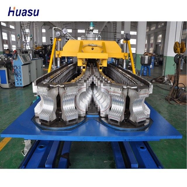 สายการผลิตท่อลูกฟูกแบบผนังเดี่ยว 9 มม. 20 กก. / ชม